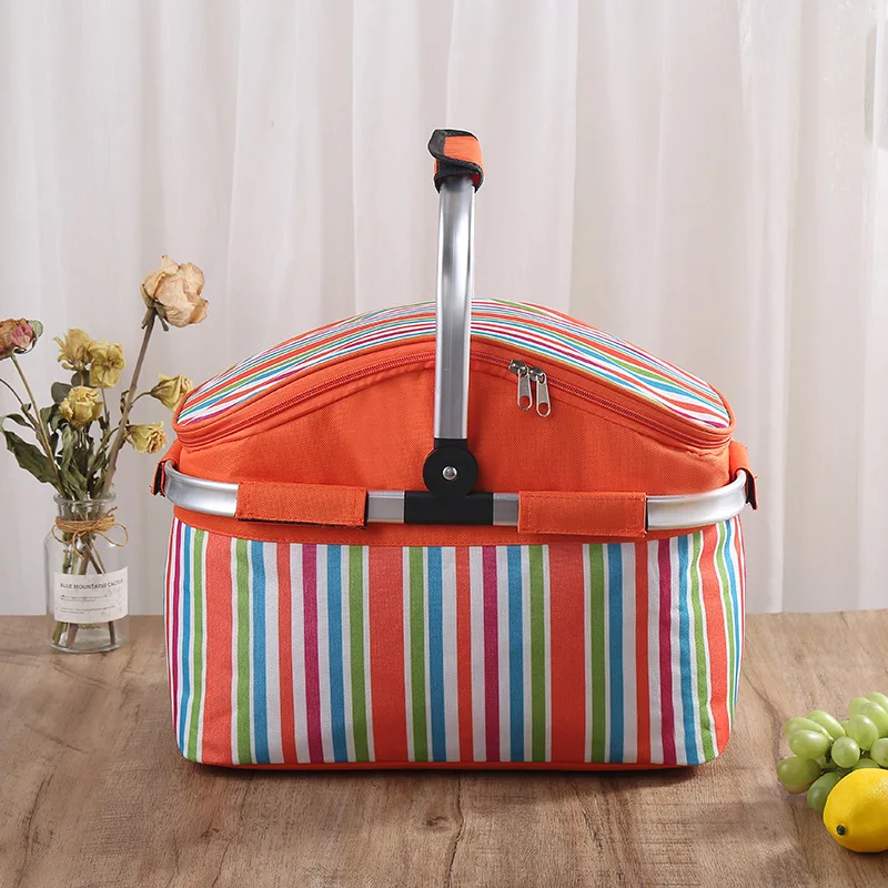 

Camping Bag Ice Lunch Storage Box Food Large Capacity Portable Outdoor Hiking Fridge Cooler Thermal Picnic Pack Trips Supplies