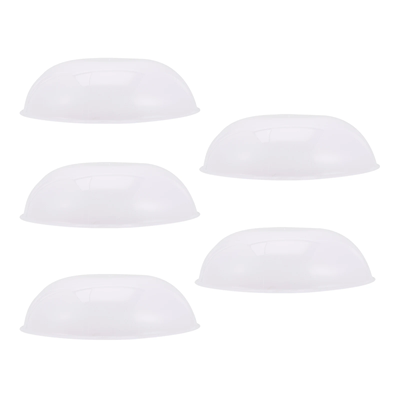 

5pcs Pvc Led Ceiling Lamp Shades Fire Retardant Light Covers Simple Plastic Lampshade Replacement For Home Lighting Decor