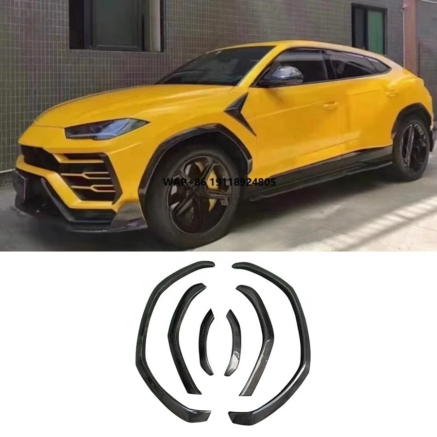 

TC Style Carbon Fiber Body Kit for URUS 2018-2021 New Front & Rear Car Wheel Fender Flare Eyebrow Body Kit