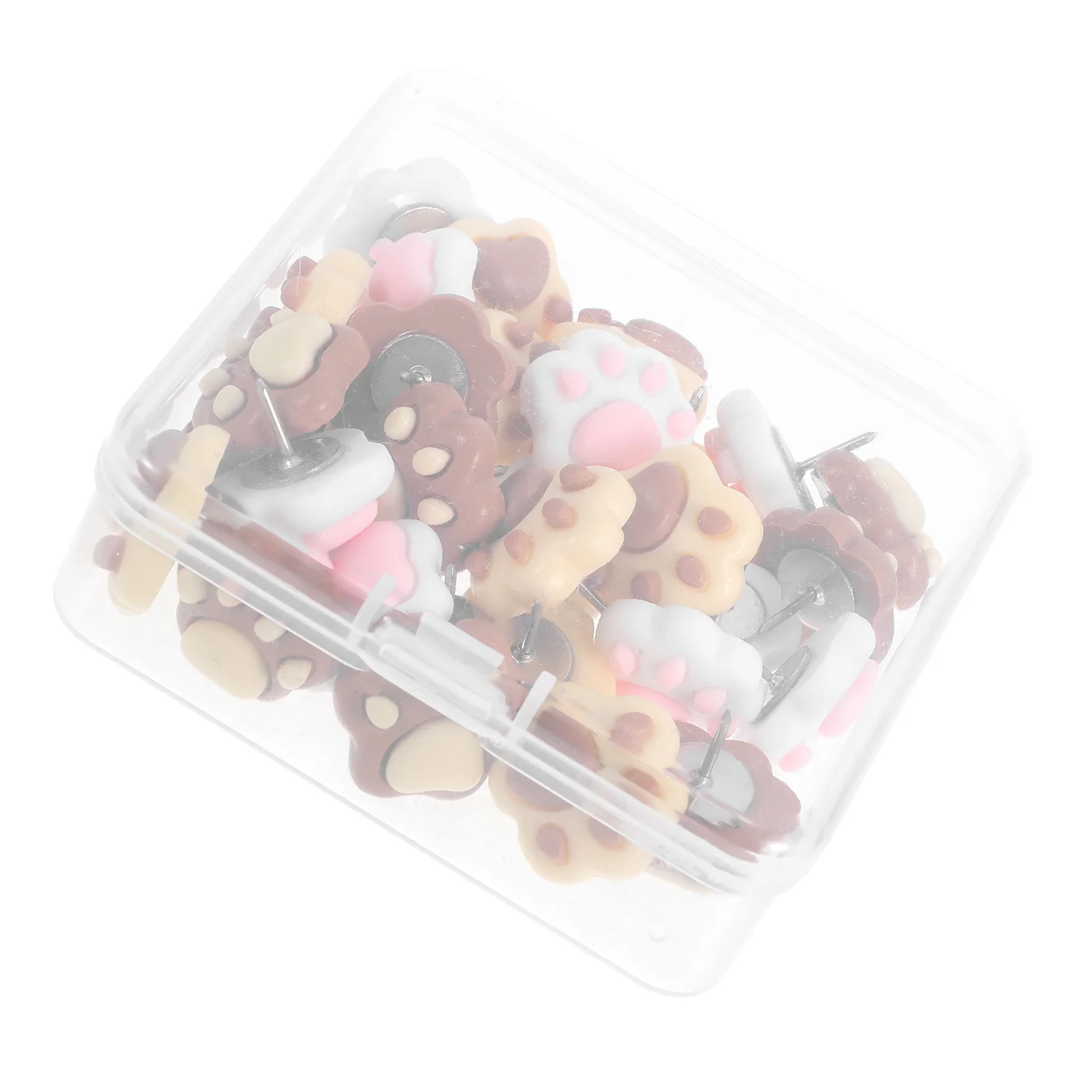 30 قطعة الراتنج المعدني القوي الكلب باو دفع دبابيس الزخرفية الإبهام المسامير ل الفلين ورأى مجلس مكتب الملحقات للنساء #2