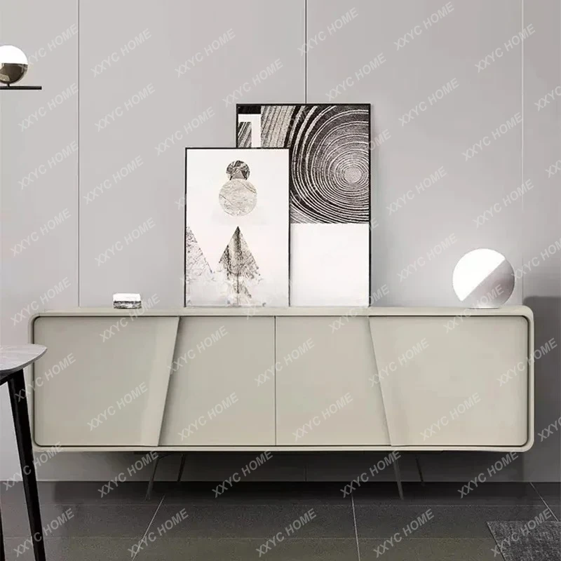 

Итальянский напольный шкаф для телевизора, гостиной, низкий шкаф, мягкое украшение, современный настенный боковой шкаф