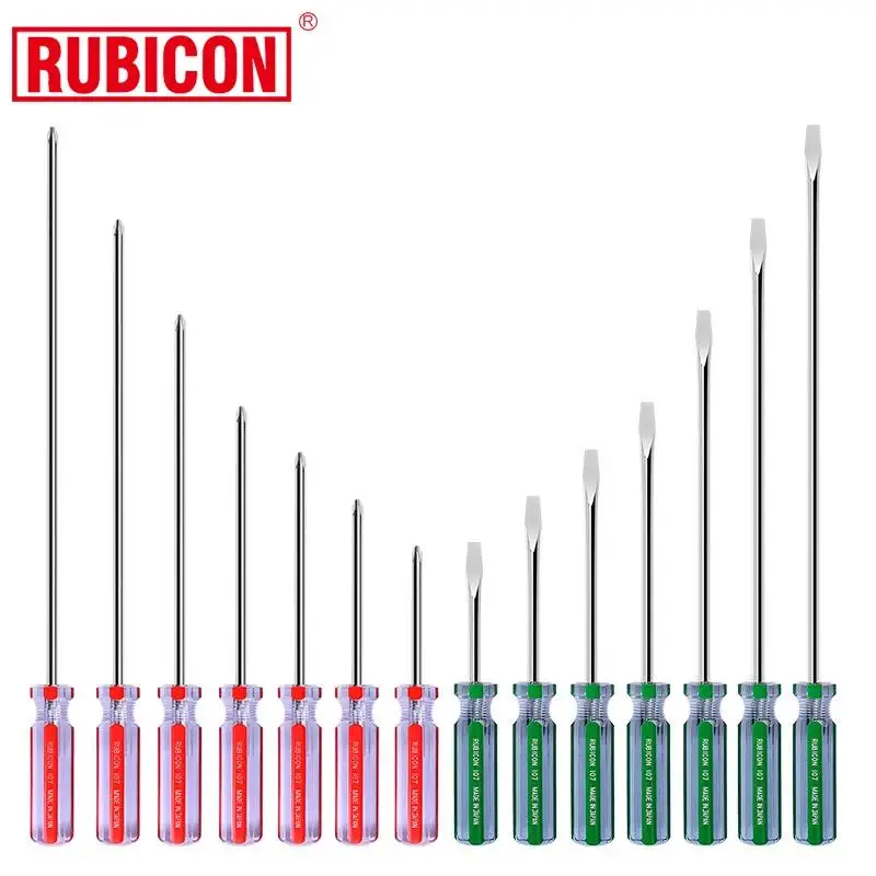 Rubicon Magnetic strength chromium vanadium steel cross one screwdriver  107