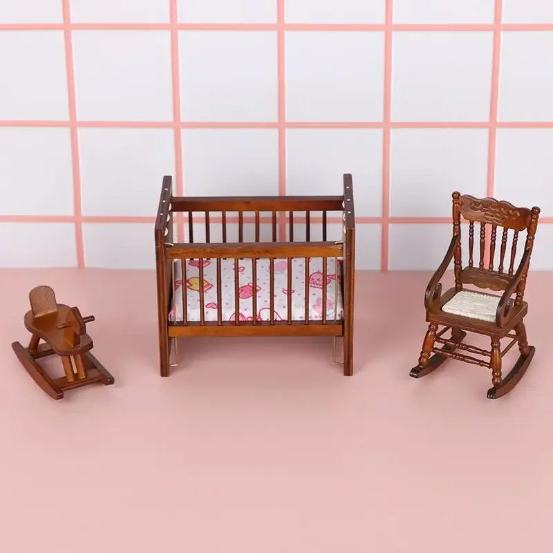 1 ensemble 1:12 maison de poupée Miniature européenne chambre cuisine meubles accessoires pour maison de poupée décor enfants semblant jouer jouets cadeau