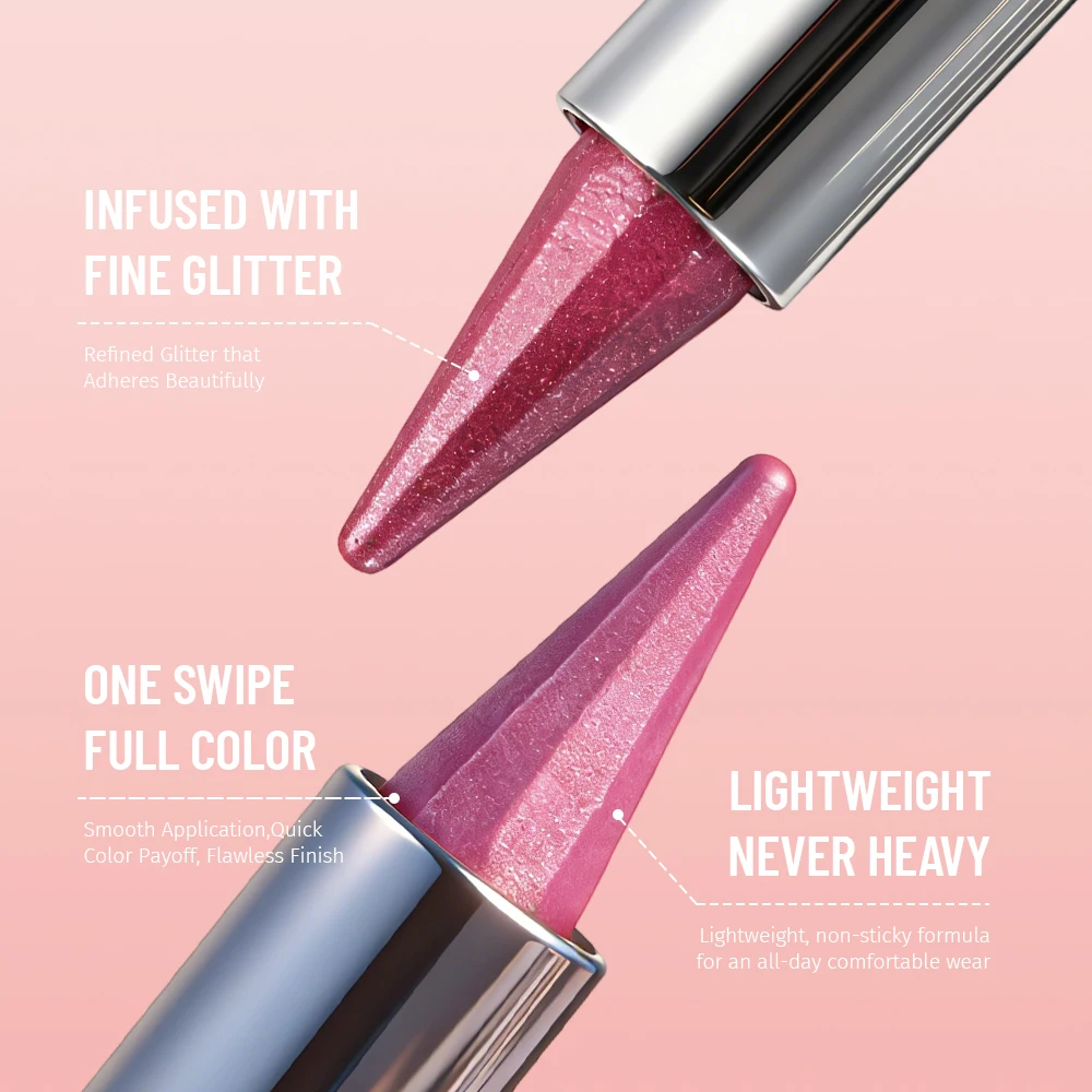 Waterproof and shimmery lipstick, waterproof and sweatproof, long-lasting and smudge-proof, not easy to smudge. image 5