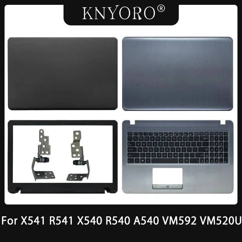 New For ASUS X541 R541 X540 R540 A540 VM592 VM520U Laptop LCD Back Cover Bezel Top Palmrest Keyboard Bottom Case Housing Cover