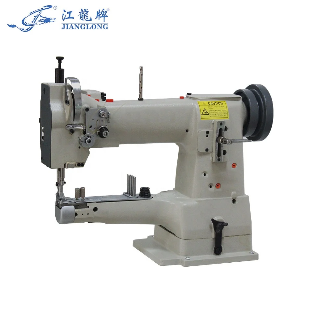 335 Maquina Ribetiadora USA Dealers Cylinder Bed Walking Foot Industrial Sewing Machines Jl335 Chainstitch Sewing Machine