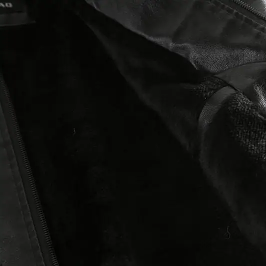 

Men's Thiened Fce Lined Baseball Collar Casual PU Leather Jaet Autumn Winter Faion Urban Sle Long Sve Stand Fit