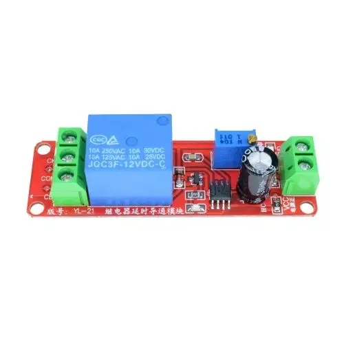 DC 5V 12V Time Delay Relay NE555 Time Relay Shield Timing Relay Timer Control Switch Car Relays Pulse Generation Duty Cycle