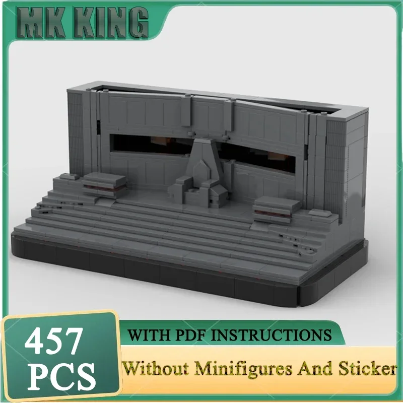 

Moc Building Bricks Vader Трон Диорама Модель Технология Модульная Звезда Фильм Серия Блоки Construstion DIY Сборка Игрушки Подарки