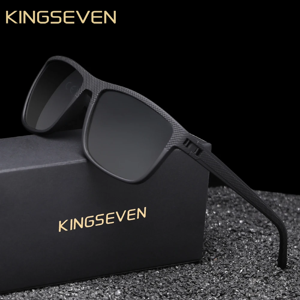 KINGSEVEN Leichte Polarisierte Anti-UV400 Sonnenbrille Männer Frauen Gläser Outdoor Kausalen Urlaub Fahren Brillen 8