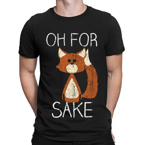 

Oh For Fox Sake Funny Cool Slogan Retro Vintage Mens Womens T-Shirts Top #DNE