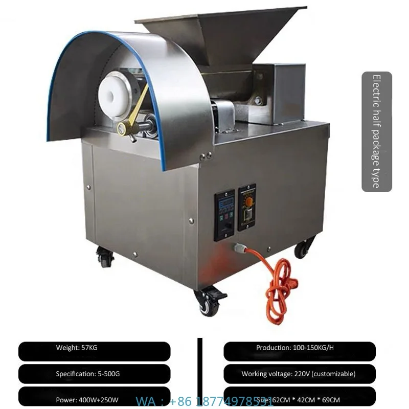 Macchina divisoria per gnocchi di pizza per pane, macchina per dividere la pasta, peso regolabile, blocco della pasta, per biscotti