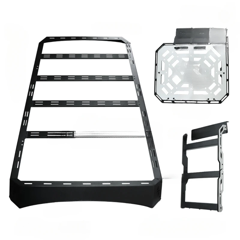 

Подходит для Haval Mongolfie, модификация багажника на крыше, расширительная платформа, багажник, перекладина, люк на крыше, рюкзак с лестницей