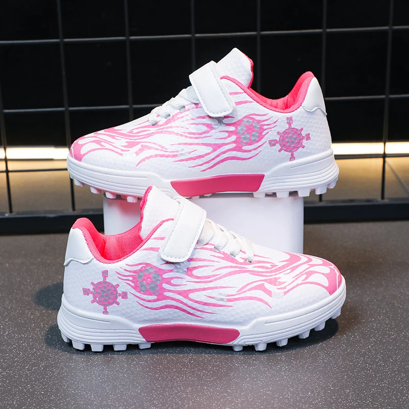 Dziecięce korki piłkarskie Fashion Design Oddychające, antypoślizgowe buty piłkarskie dla chłopców i dziewcząt