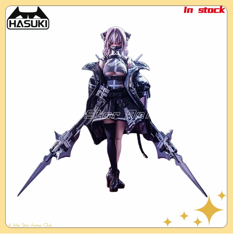 

В наличии оригинальная фигурка 1/12 HASUKI Pocket Art Series PA009 Succubus Sister Friede, коллекция моделей игрушек