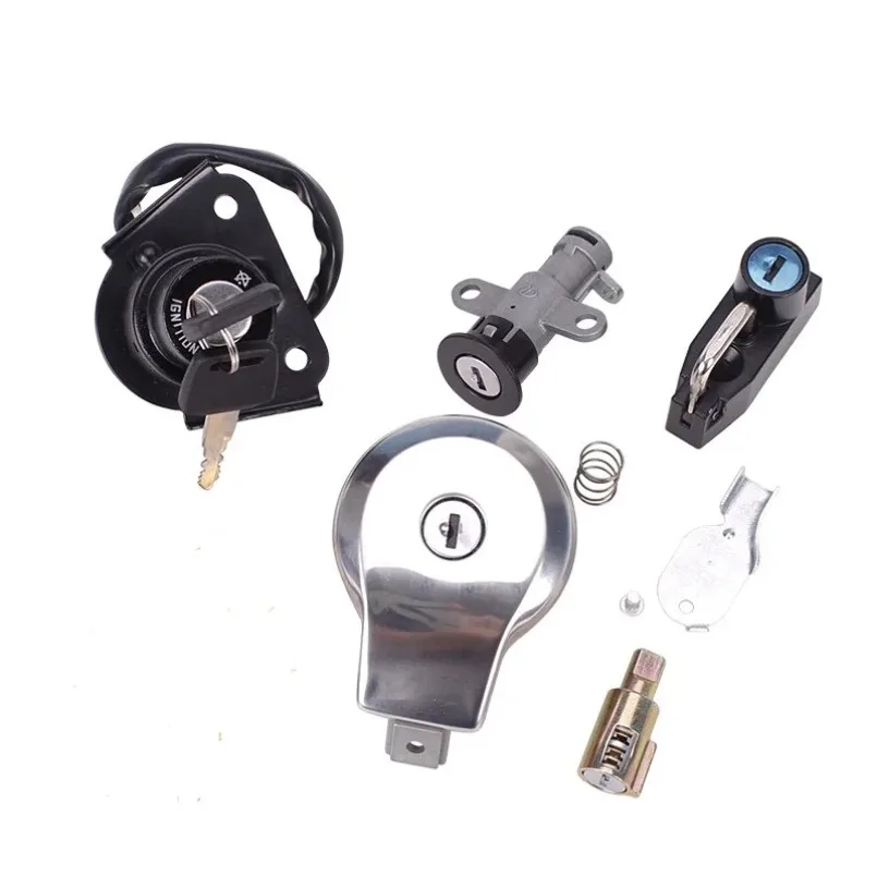 Imagem -06 - Motocicleta Fuel Tank Cap Cap Lock para Yamaha Virago Xv125 Vstar Xv250 Virago 250 400 535 750 1100