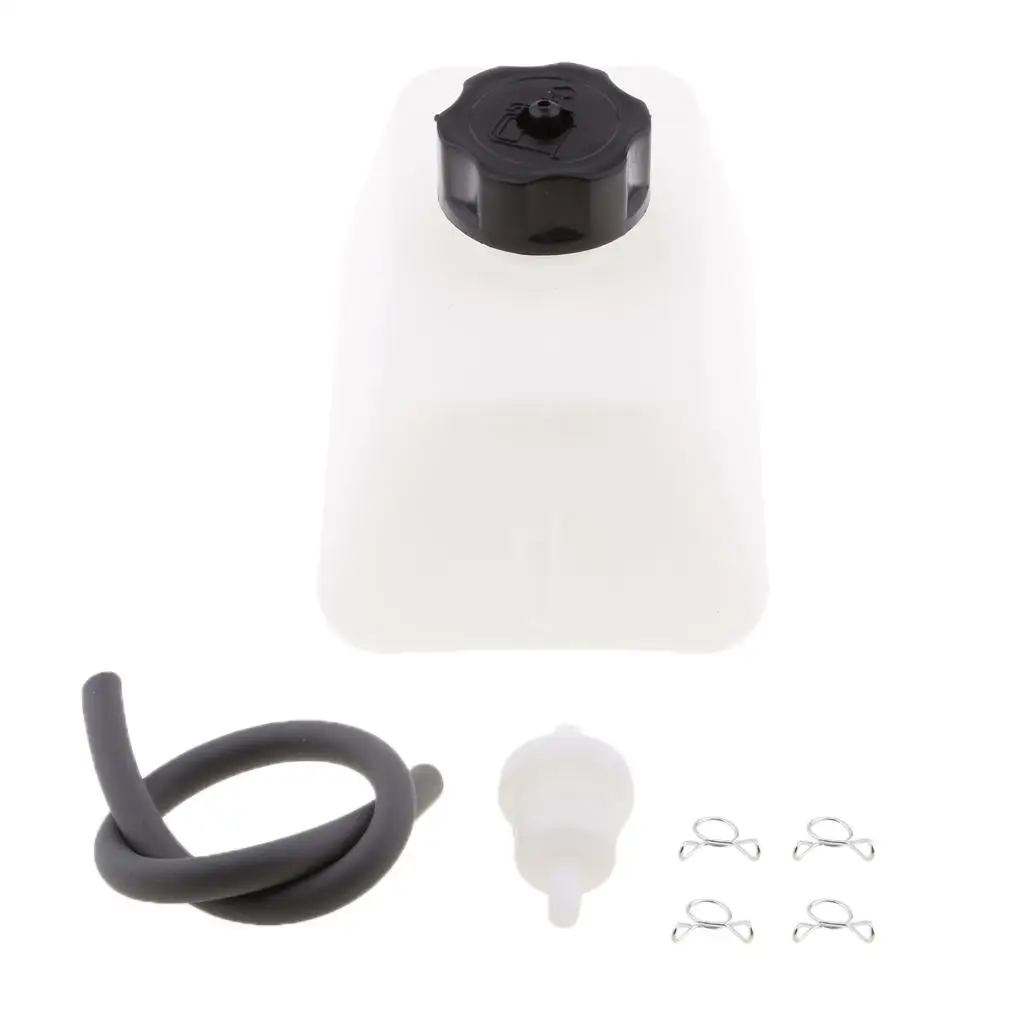 خزان + خرطوم أسود + فلتر + مشبك لدراجة الجيب بمحرك صغير ثنائي الأشواط 49CC #2