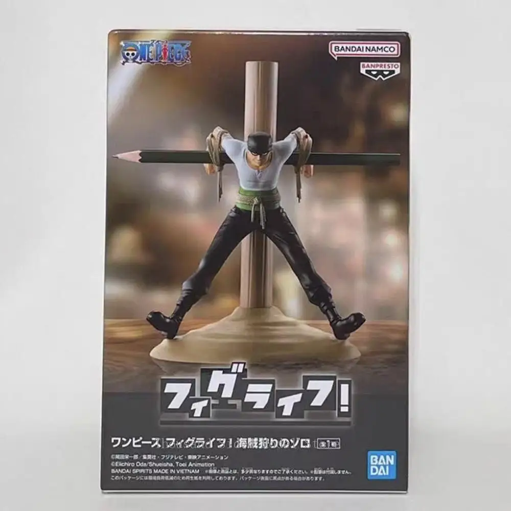 

В наличии оригинальный Banpresto FIGLIFE ONE PIECE Roronoa Zoro держатель для мобильного телефона фигурка Коллекционная модель креативные подарки