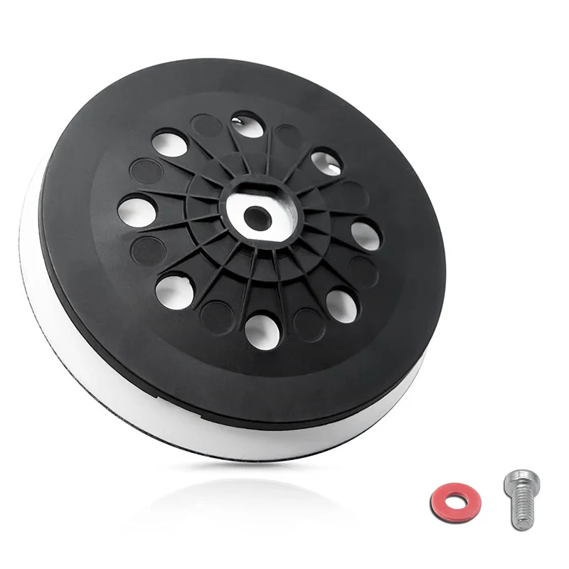 Schuurpadvervanging, D125 (5 Inch), Zacht, 8 Gaten, Compatibel Met Ec 125, Lex 125 Eq