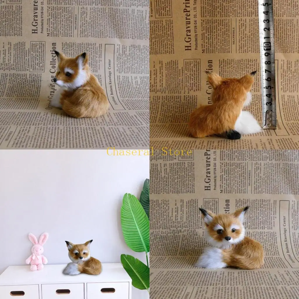 

E7CE Cartoon Plush Made Realistic Toy Gif