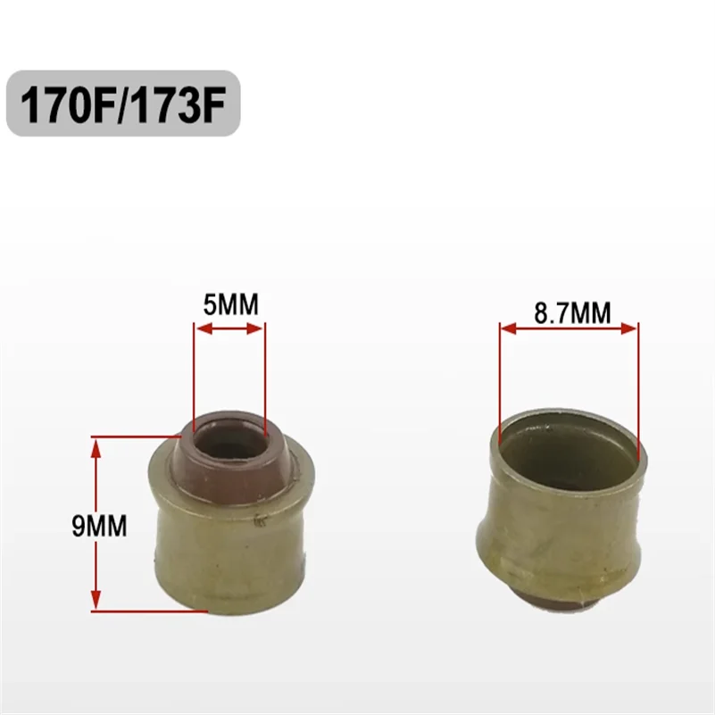 Air Cooled Diesel Generator Valve Guide Oil Seal 170F173F178F186F 188F 192F