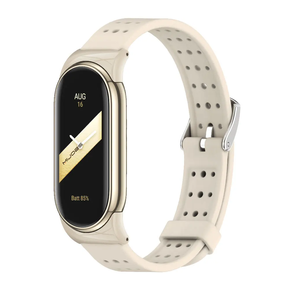 샤오미 8 스마트 워치 교체 액세서리, 미 밴드 8 팔찌, 스포츠 통기성 TPU 스트랩