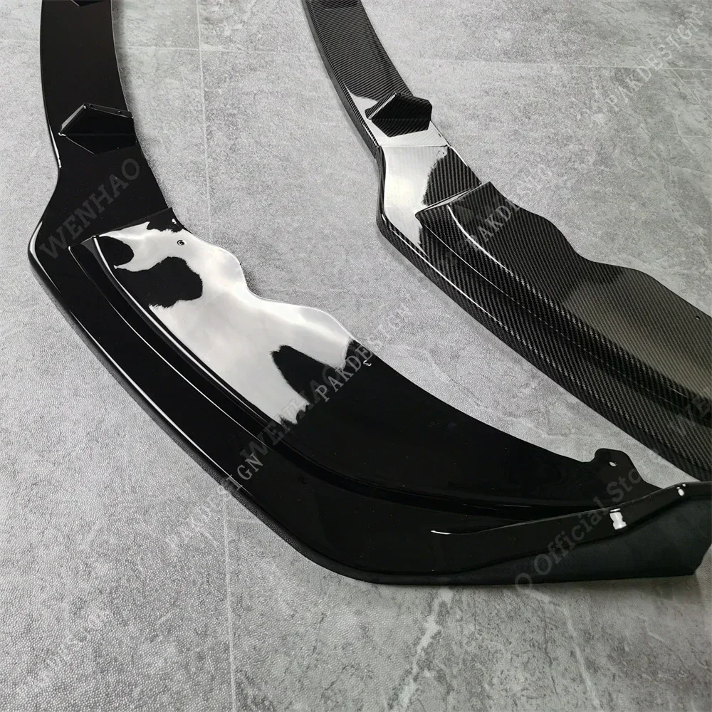 MP Style Front Bumper Spoiler Lip Splitte Diffuser for BMW 2 Series F44 225i M235i M240i Gran Coupe 2020-2024 Tuning Body Kits