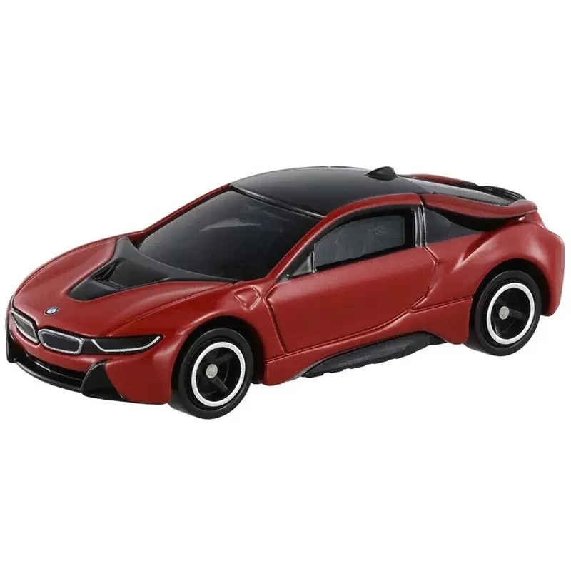 TAKARA TOMY Tomica-coche deportivo eléctrico rojo para niños, vehículo de juguete de aleación, modelo de Metal fundido a presión, regalos para