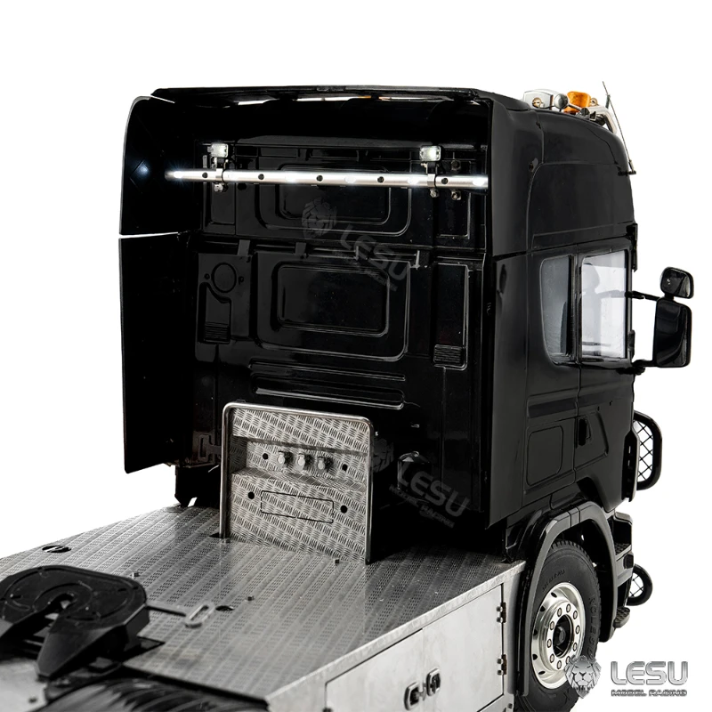 LESU LED Spotlight Hoog Plafond Top Light Pole S-1321 Upgrade Voor 1/14 Tamiya RC Vrachtwagen Tractor R470 R620 DIY Speelgoed Auto Model Onderdelen