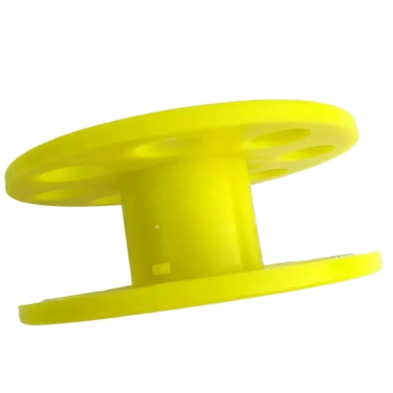 Plastic Scubas Diving Finger Spool Reel Convenient Hanging Hole Diving Spool Light Weight Guide Line Reel for Underwater