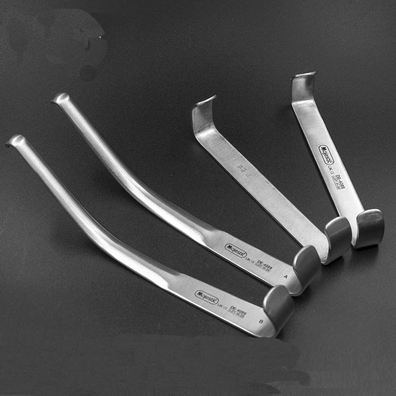 Stainless steel mandibular lift reverse Angle retractor maxillofacial tissue dental implant tool instrument material