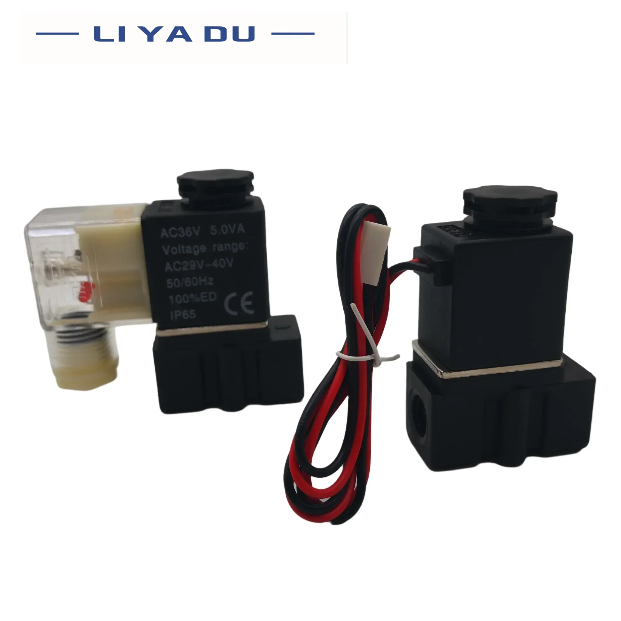 

2P025-06 2p025-08 G1/8 1/4 Normally Closed Plastic Solenoid curtain two-way Water dispenser solenoid valve 12V 24V 110V 220v