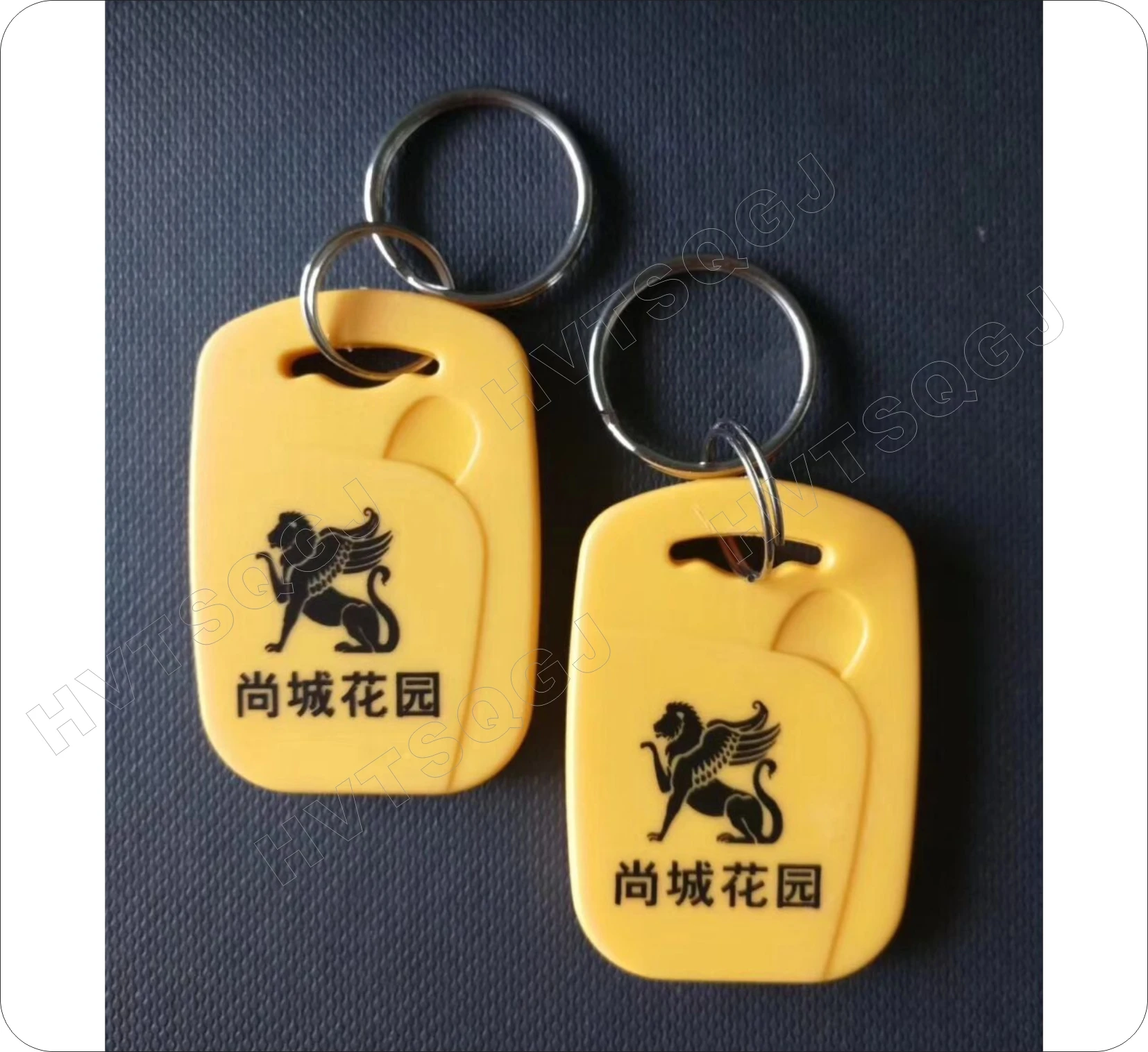 500pcs Custom Printing RFID Tag 125KHz 13.56MHz Token Key Fobs Keyfob RFID Card Printed Arbitrary Pattern LOGO