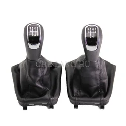 For Skod Superb MK2 II 2 2008 2009 2010 2011 2012 2013 New 5 / 6 Speed Car Manual Gear Stick Shift Knob With PU Leather Boot