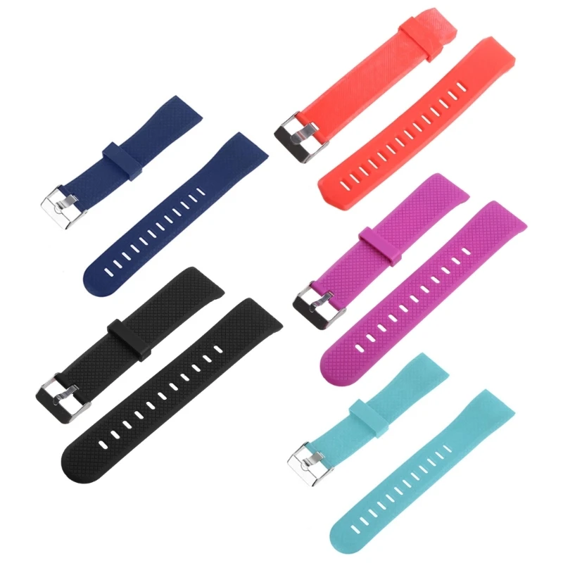 Waterproof Soft Silicone Band Suitable for 116 PlusSport Watch Wrist Strap Loop Bracelet Replace Sweatproof Anti-scratch