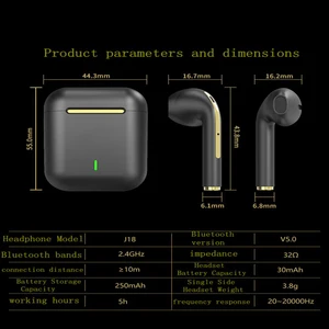 Xiaomi-Bluetooth-Wireless Ohrhörer, Stereo-Headset, Sport-Headset 12 Hauptverkäufe Bluetooth -Headset mit Geräuschunterdrückung - №12