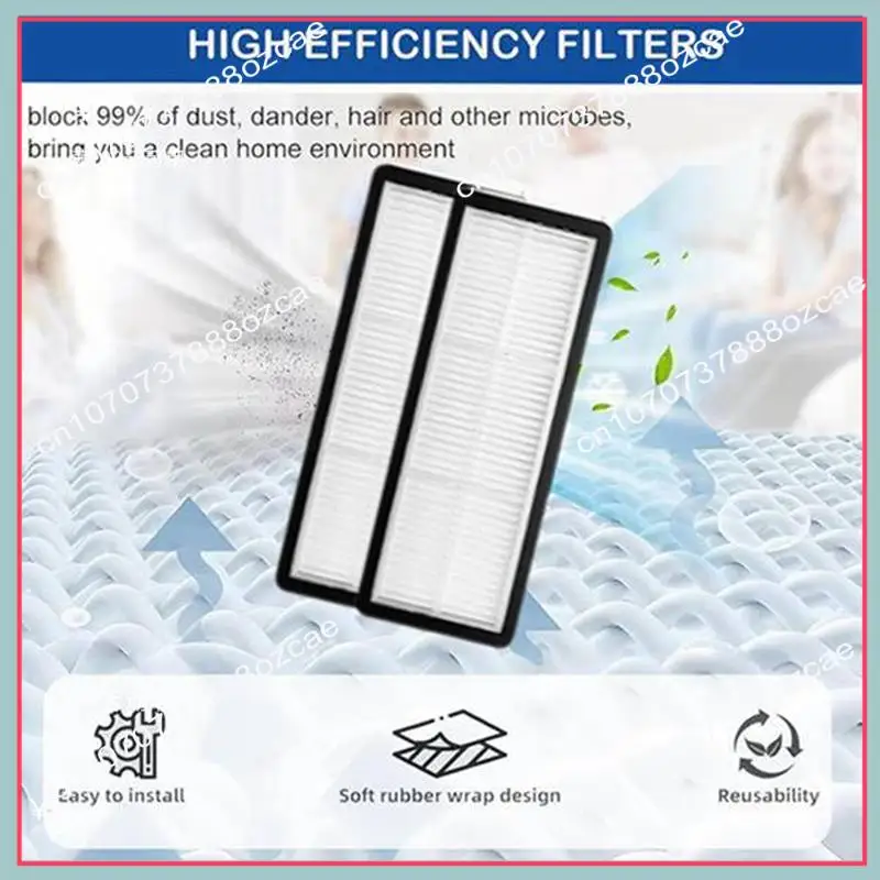 A26P 36 Uds cepillo filtro HEPA paño de mopa bolsa de polvo para Roborock QV 35A/QV 35S/QR 798/QR 598 piezas de aspiradora