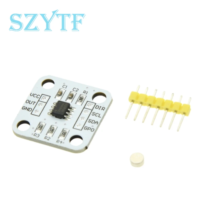 AS5600 Magnetic Encoder Magnetic Induction Angle Measurement Sensor Module 12bit High Precision