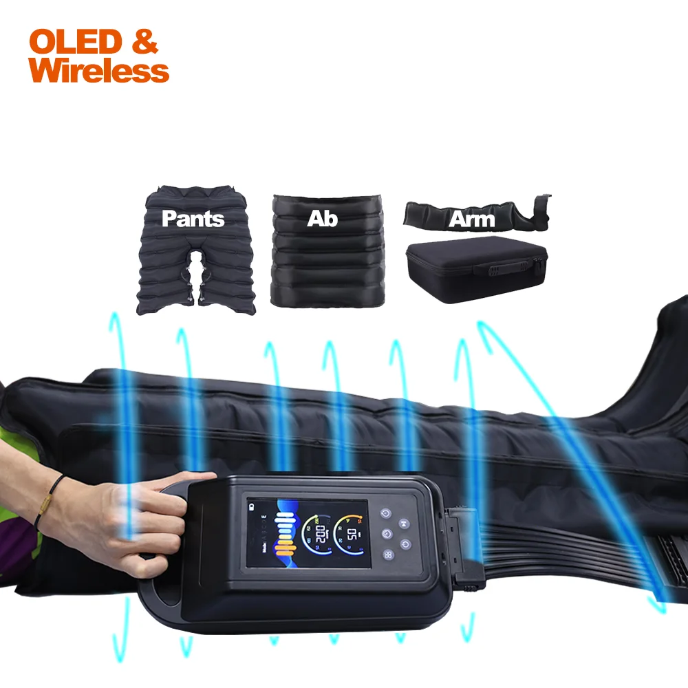 2024 Hot Selling Air Compression Leg Calf Massager for Circulation Improvement and pain relief