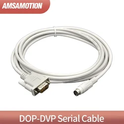 Cable de programación DOP-DVP, Compatible con Panel táctil Delta DOP y serie DVP, DOP-XC de comunicación PLC