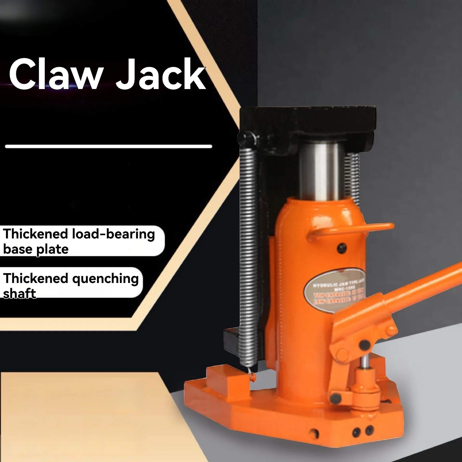 Claw Jack 5T Heavy-Duty Duckbill Hydraulic Roof Jack Vertical Span Low-Level Hydraulic Starter for Roofing Projects