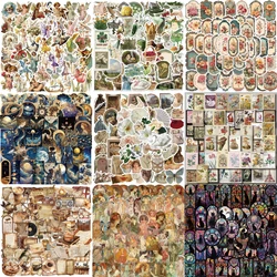 10/30/50PCS Vintage Aesthetic Stickers Series Rural Life Graffiti Children's Toys DIY Notebook Phone iPad Decoration Wholesale