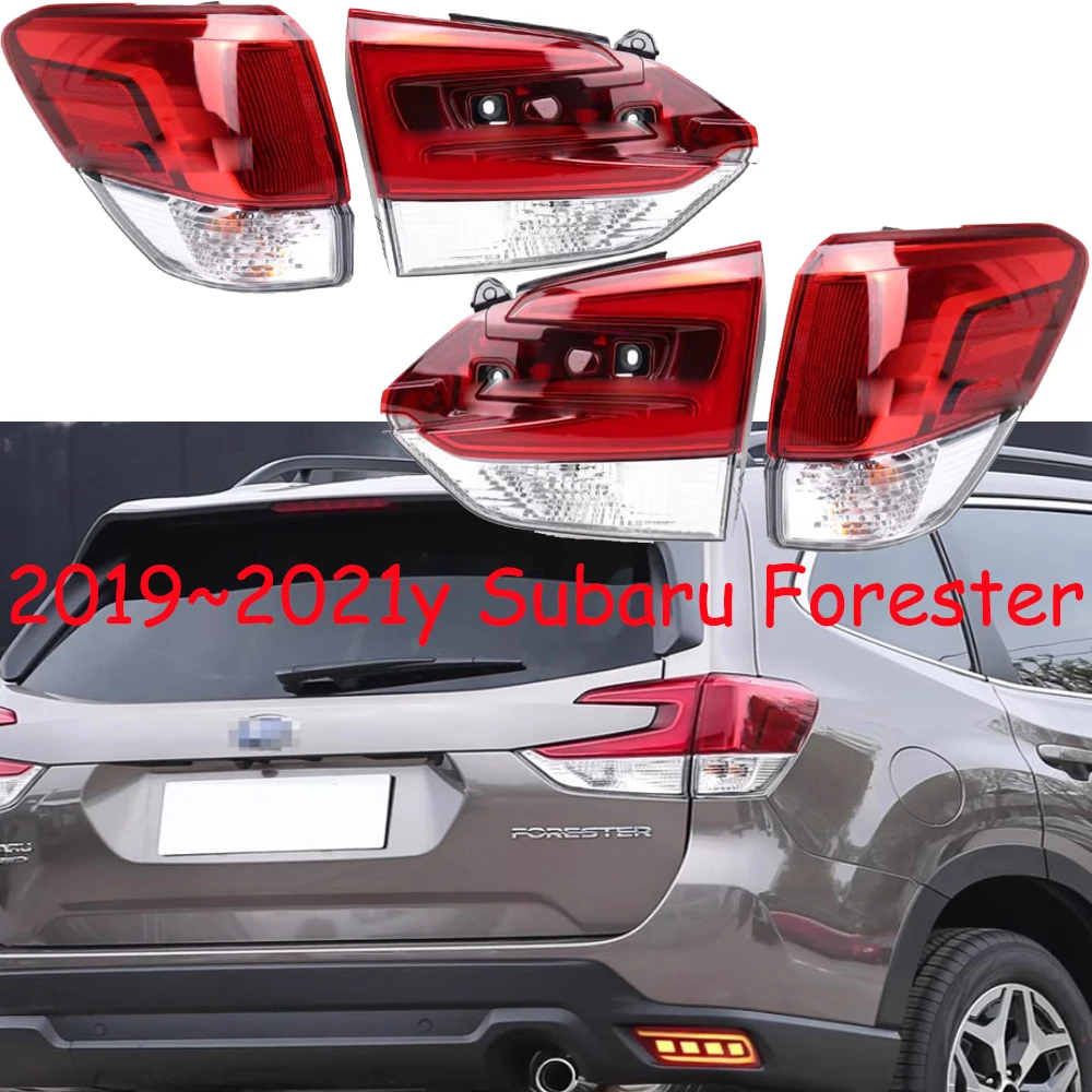 

1pcs car accessories bumper tail light for Subaru Forester taillight Reflector 2019~2021y fog for Subaru Forester fog lamp