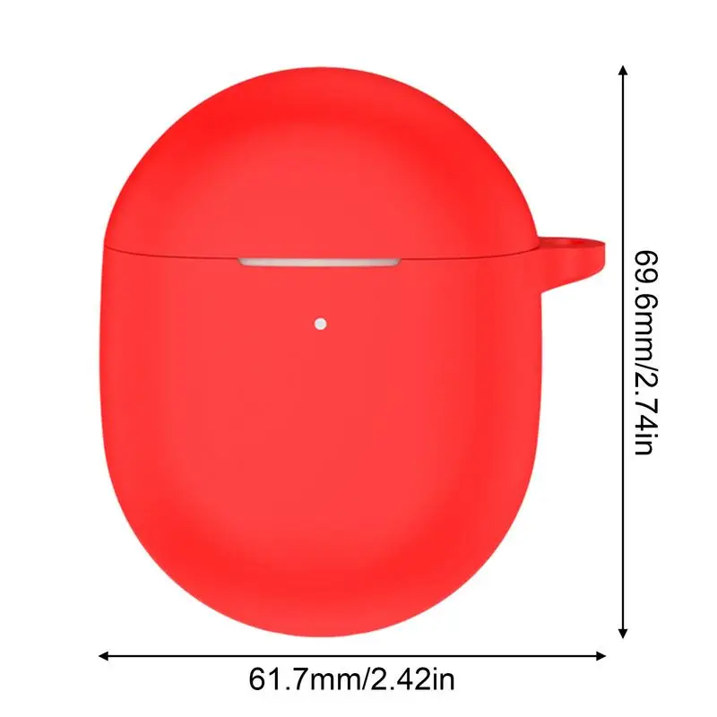 Беспроводные наушники, яркий силиконовый чехол для наушников, защитный чехол для беспроводных наушников, силиконовый защитный чехол