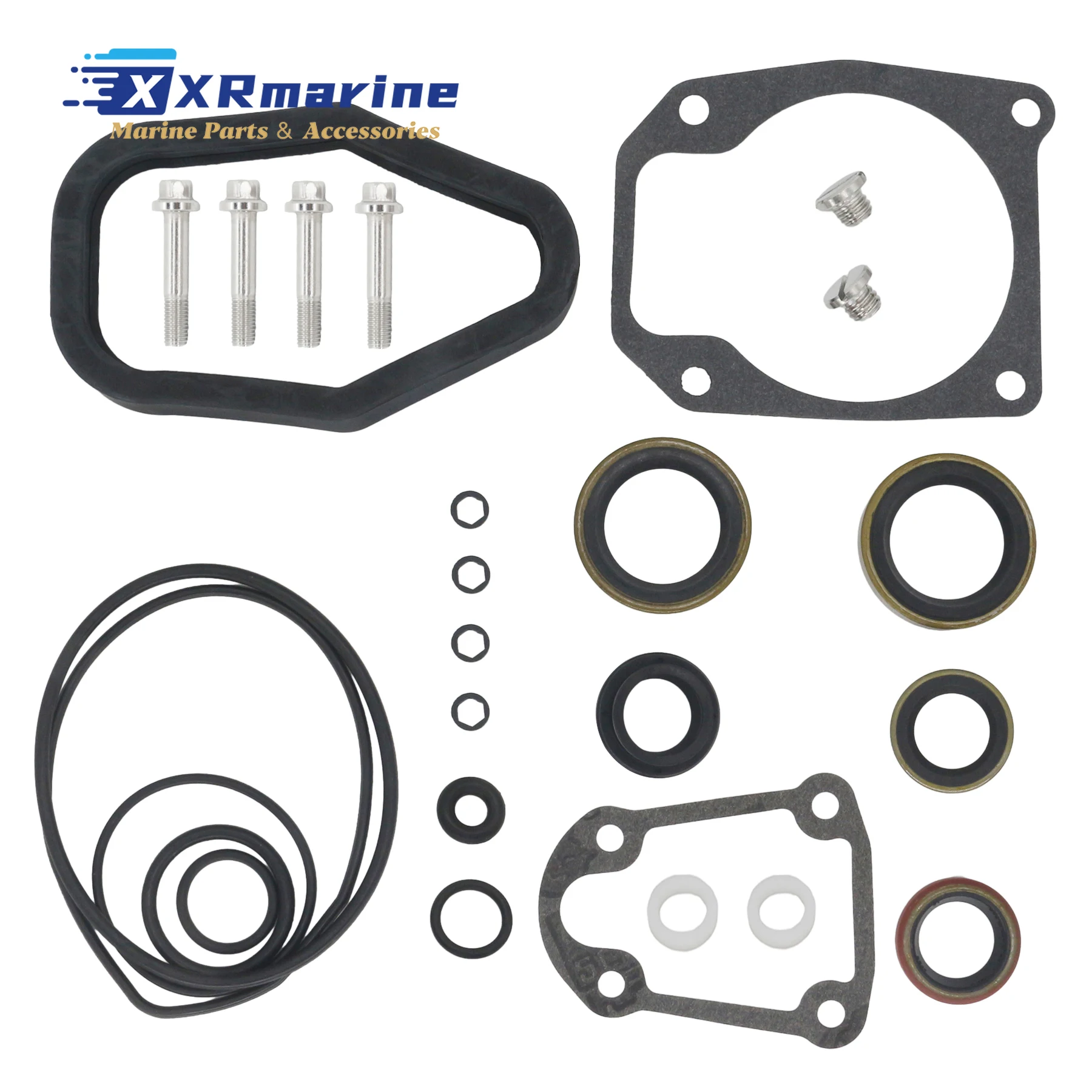 

Комплект уплотнений нижней части двигателя, совместимый с 2-тактными подвесными моторами Johnson Evinrude 40HP, 45HP, 50HP, 55HP, 60HP, 65HP, 70HP, 75HP