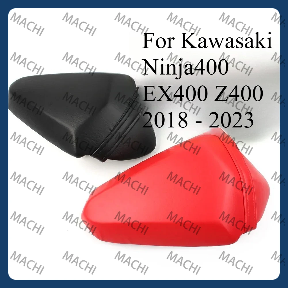 

Подушка сиденья мотоцикла для Kawasaki Ninja400 EX400 Z400 2018-2023, кожаная подушка заднего пассажирского сиденья 19 20 21 22