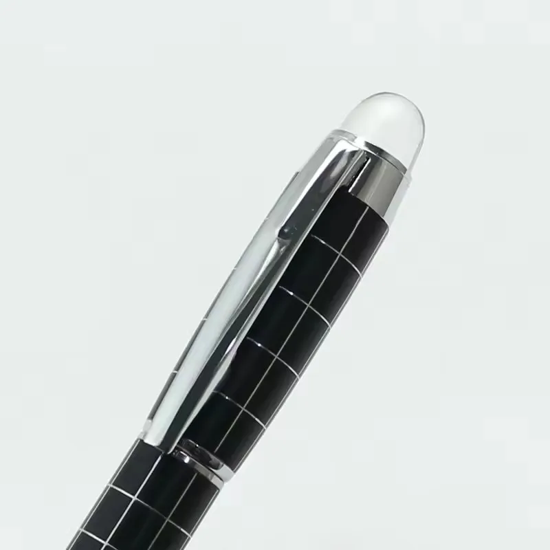 إصدار محدود من الراتنج الأسود MB حبر جاف كريستال ستار/قلم ميكانيكي/قلم جل بتصميم فريد من نوعه. سلسلة المكاتب. #2