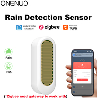 New Zigbee Rain Sensor Tuya Smart IP65 Outdoor Waterproof Rain Detection Water Leak Sensor Real Time APP Monitoring Alert