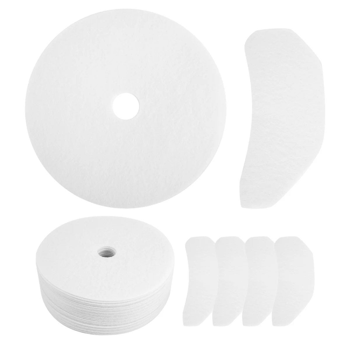 衣類乾燥機用ユニバーサルエキゾーストフィルター,ポータブルリントフィルター,パンダの交換,ソニア,30個