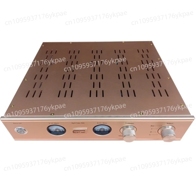 

2025 Gold Balanced Model JP20012AX7/ECC83 Tube Fever HIFI Bile Preamp